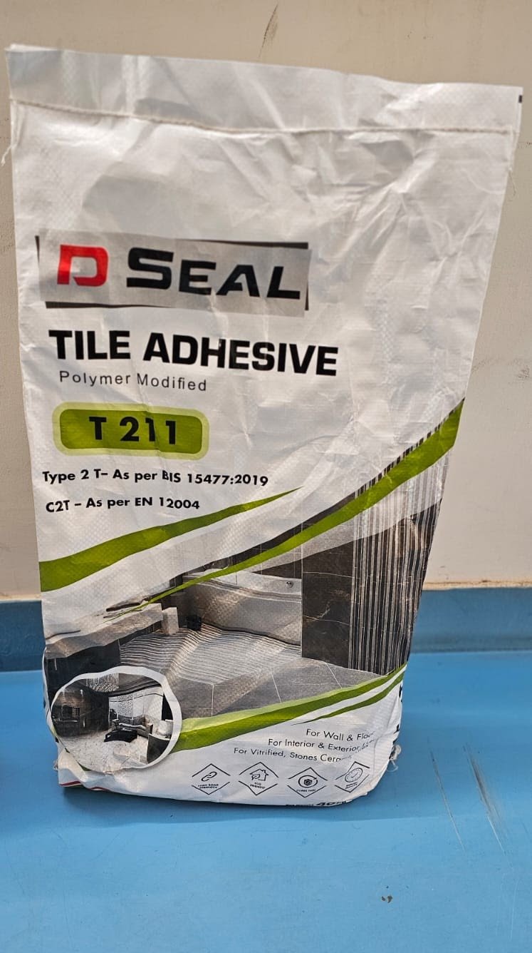Tile Adhesives 3 DSeal T-211 Premium tile adhesive 40 kg bag